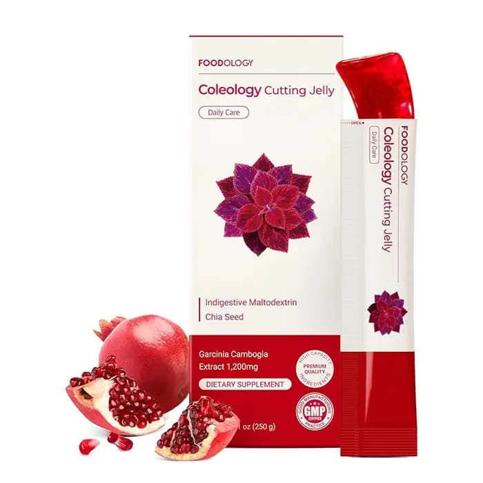 Suplemento en formato jelly con colágeno y extracto de granada para apoyar el bienestar desde adentro, en una presentación práctica y deliciosa.